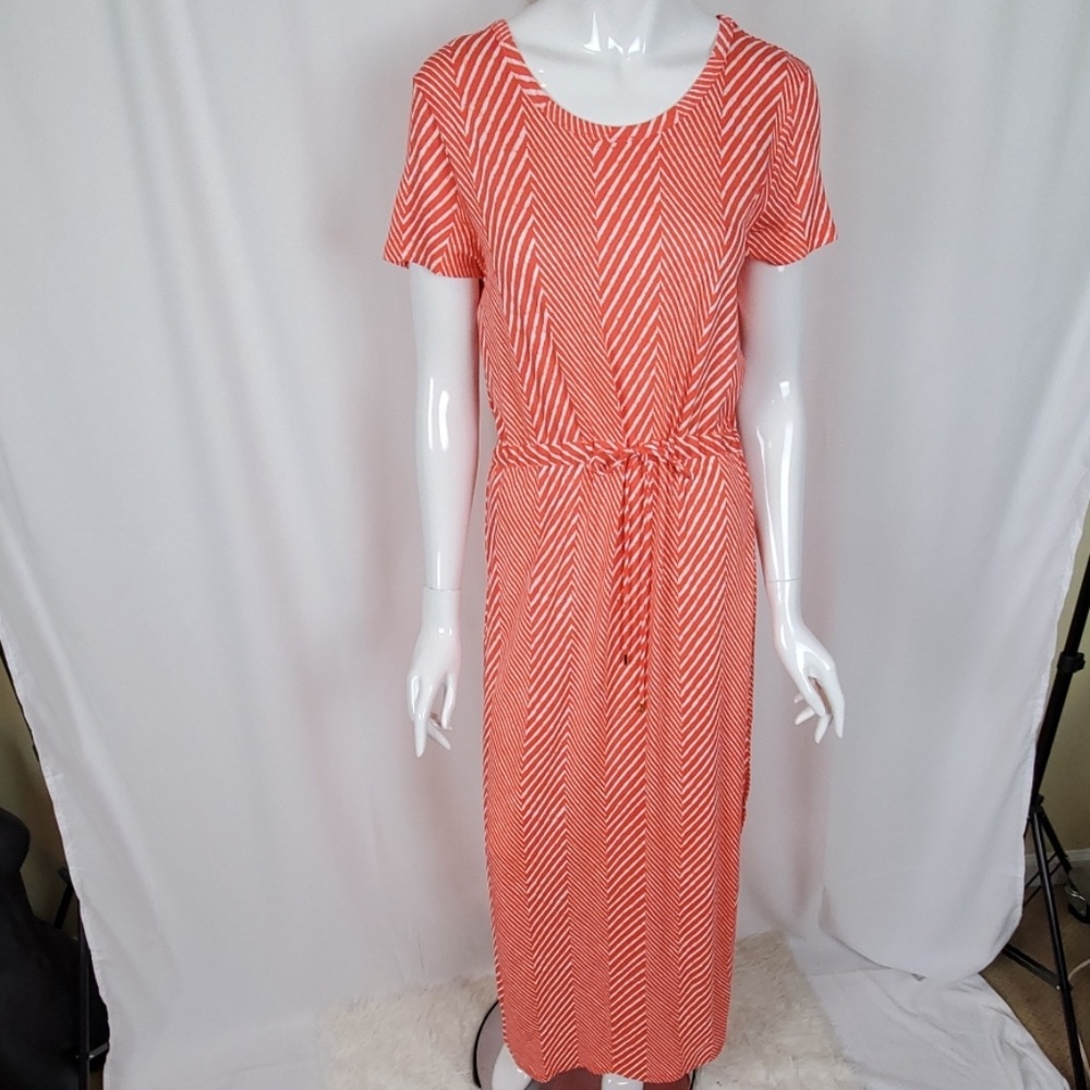 MICHAEL Michael Kors Knit Short Sleeve Maxi Dress